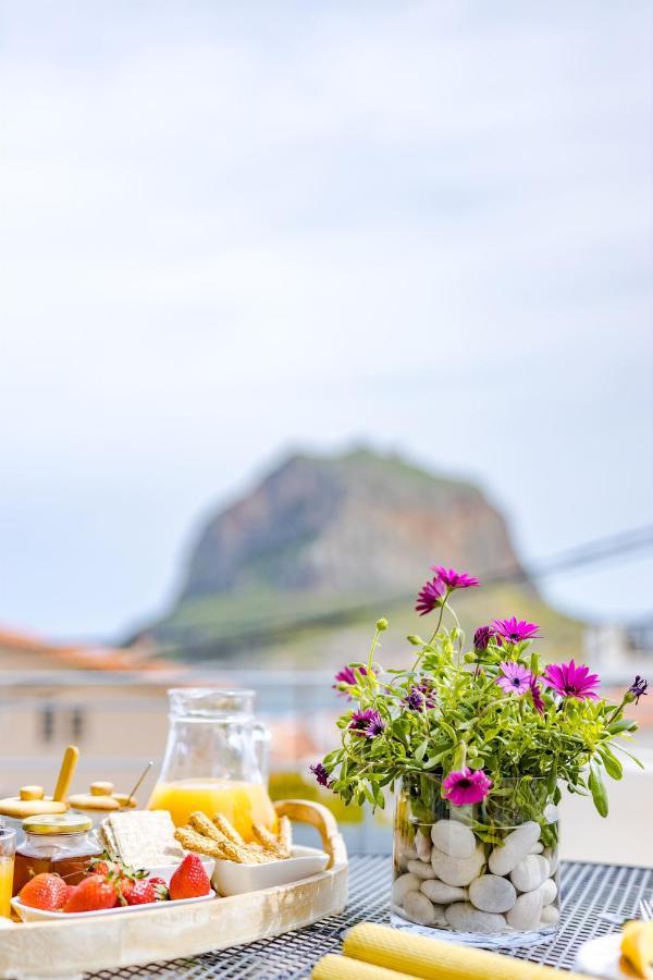 Monemvasia Modern Flat With Panoramic Sea View Esterno foto