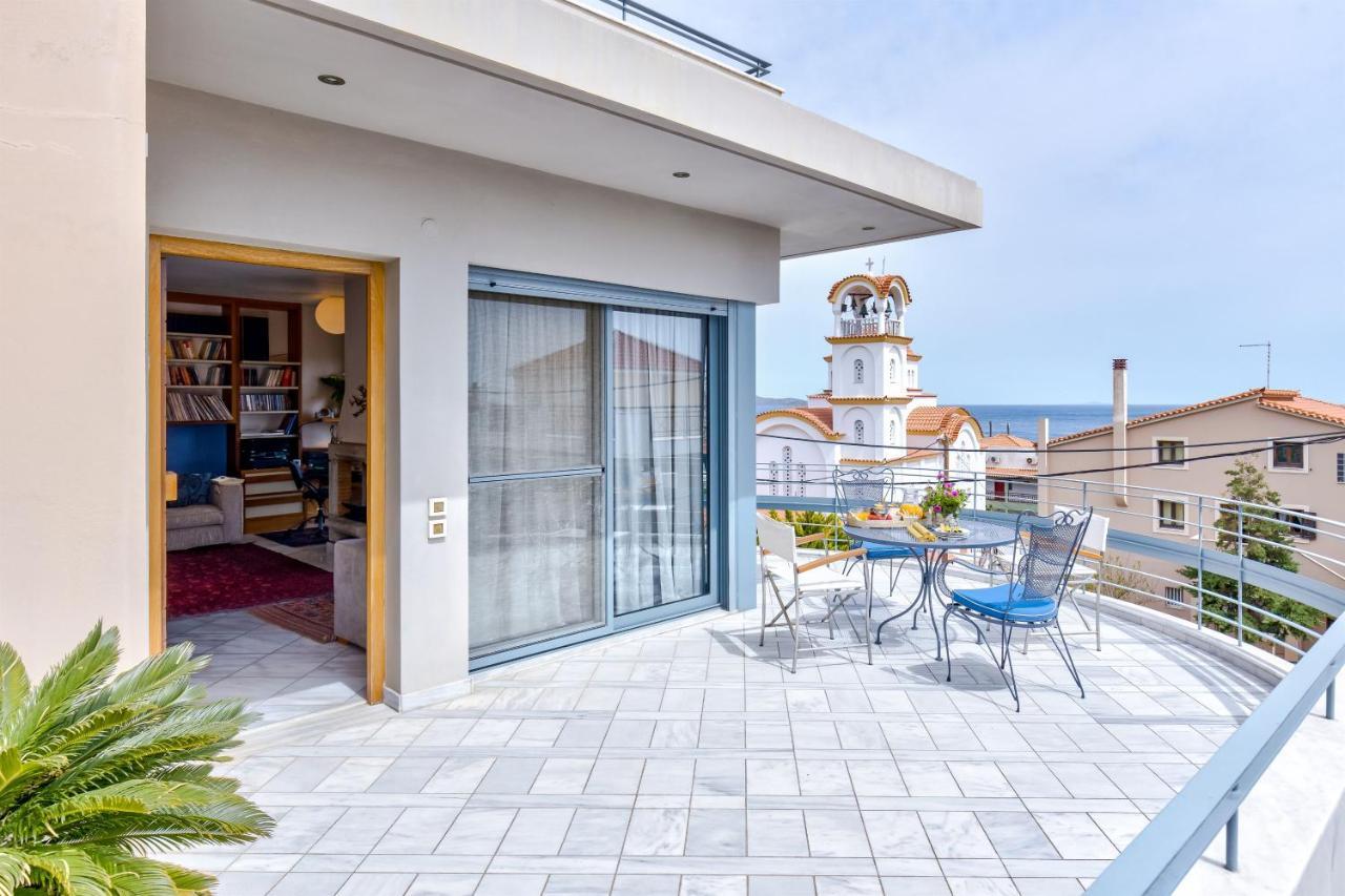 Monemvasia Modern Flat With Panoramic Sea View Esterno foto
