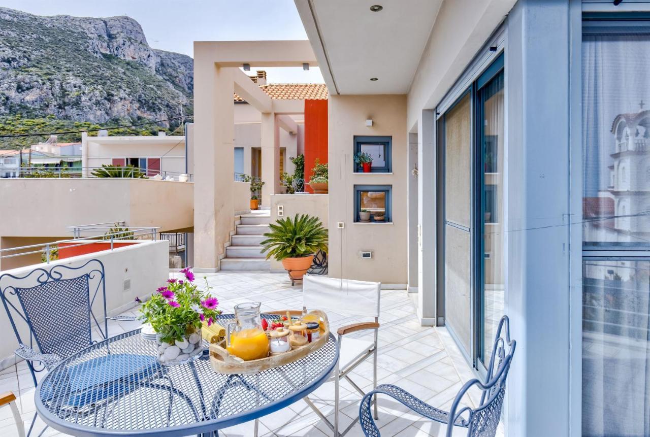 Monemvasia Modern Flat With Panoramic Sea View Esterno foto