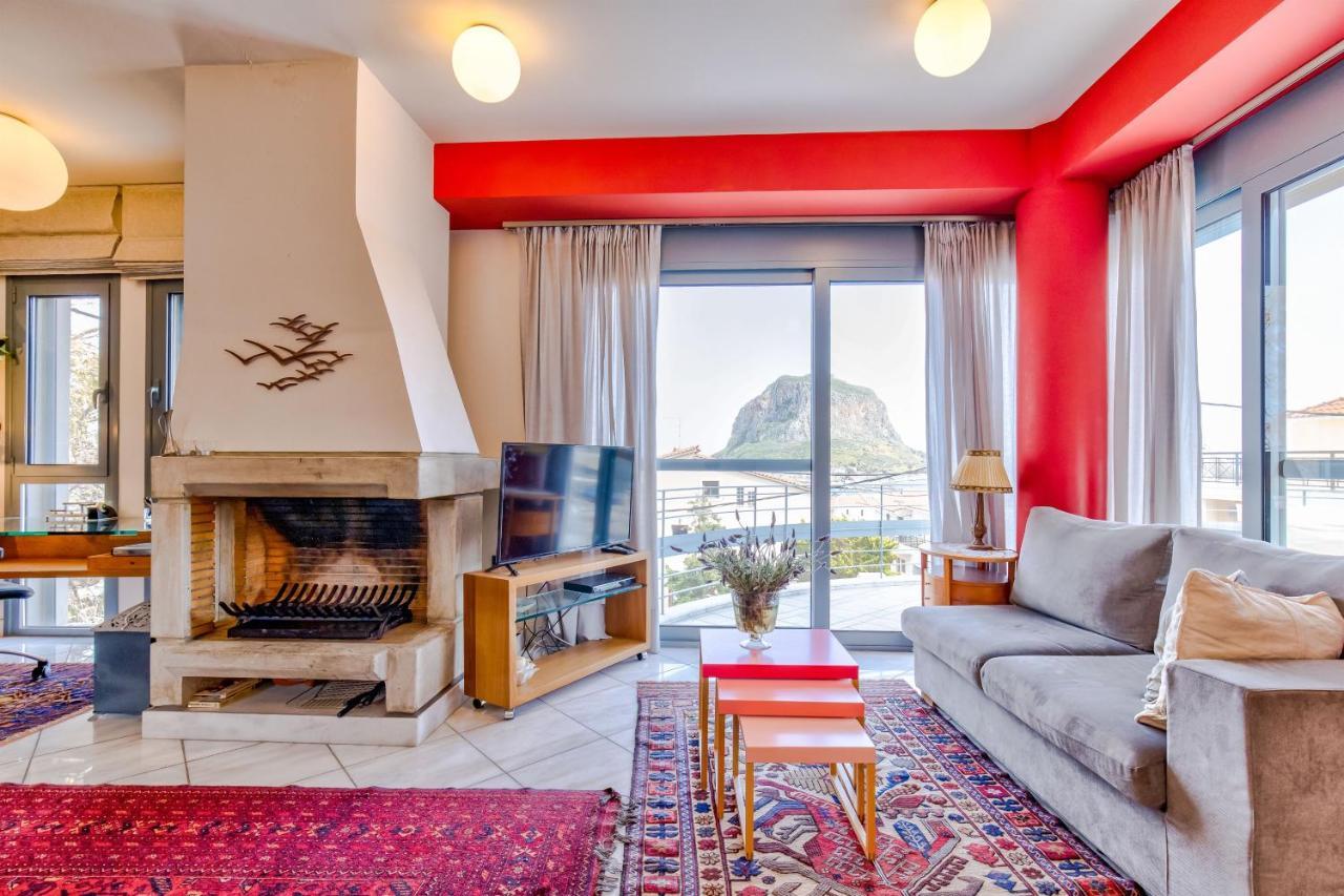 Monemvasia Modern Flat With Panoramic Sea View Esterno foto